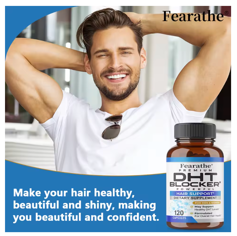 Complexe Naturel Anti-DHT – Soutien Capillaire & Densité